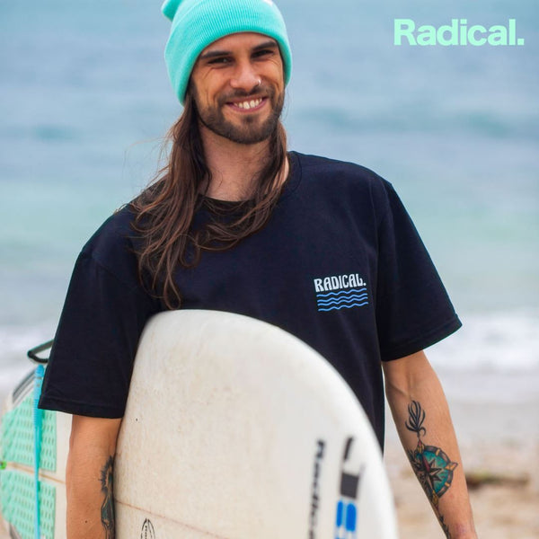 Radical. ETW T-shirt, Unisex - Black - Skatewarehouse.co.uk