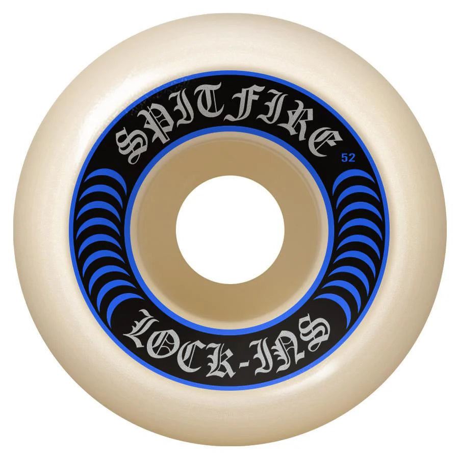 Spitfire F4 99Du Lock-In  (Natural/Blue) Skateboard Wheels