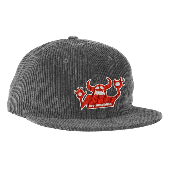 Toy Machine OG Monster Corduroy Cap Grey
