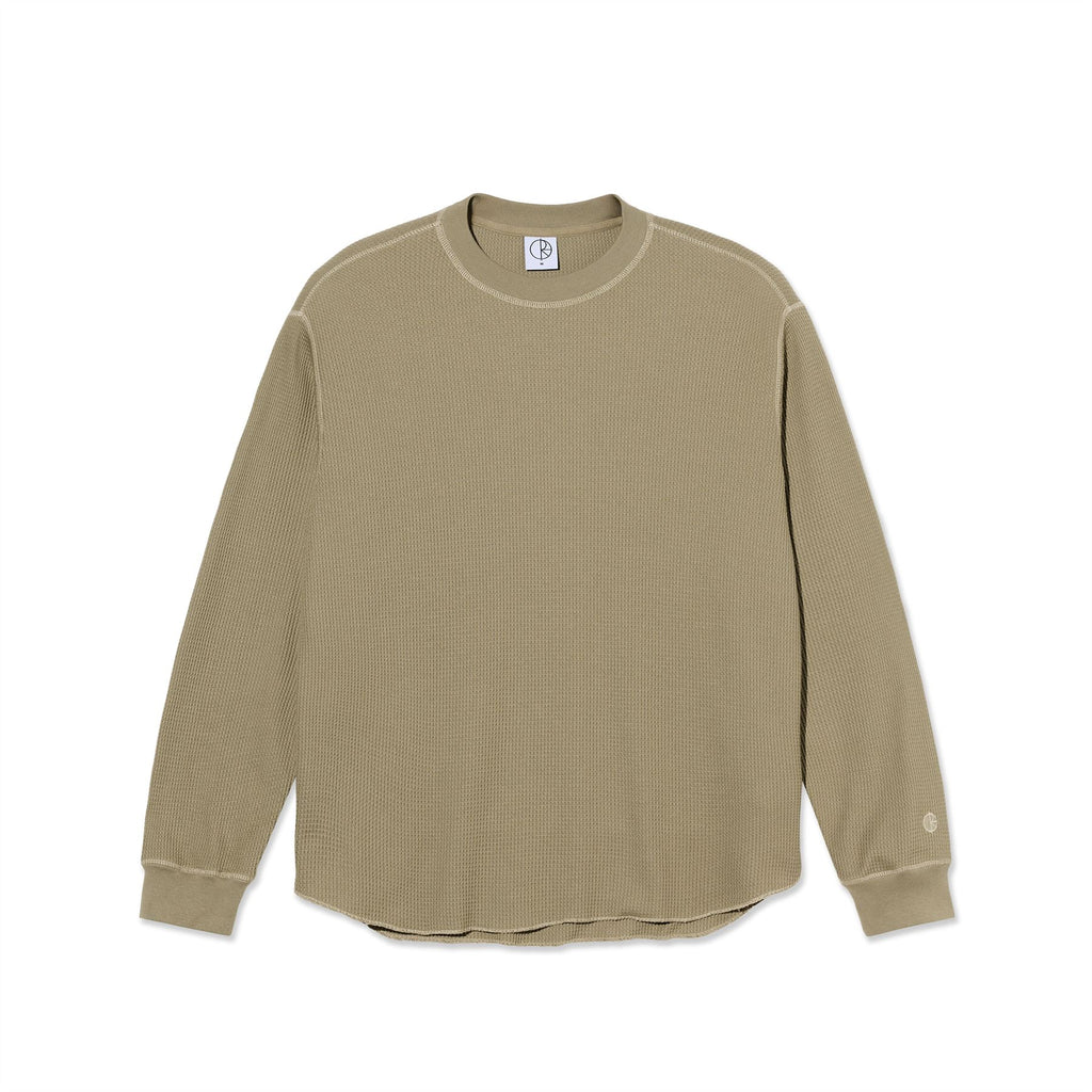 Polar Skate Co Dylan LS Tee (Khaki Green / Taupe) - M