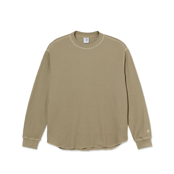 Polar Skate Co Dylan LS Tee (Khaki Green / Taupe) - M