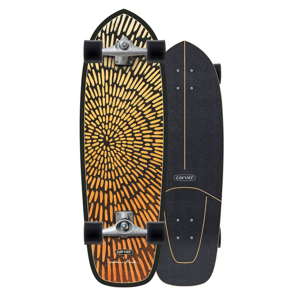 Carver Supernova Surfskate Cruiser Skateboard CX - 9.875