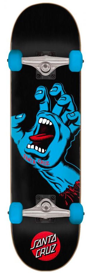 Santa Cruz Screaming Hand Full Complete Skateboard - 8.0