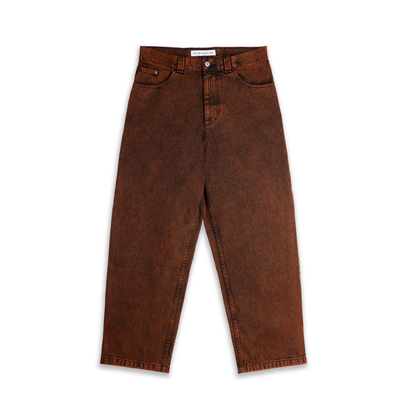 Polar Skate Co Big Boy Pants | Badalona (Orange Black)