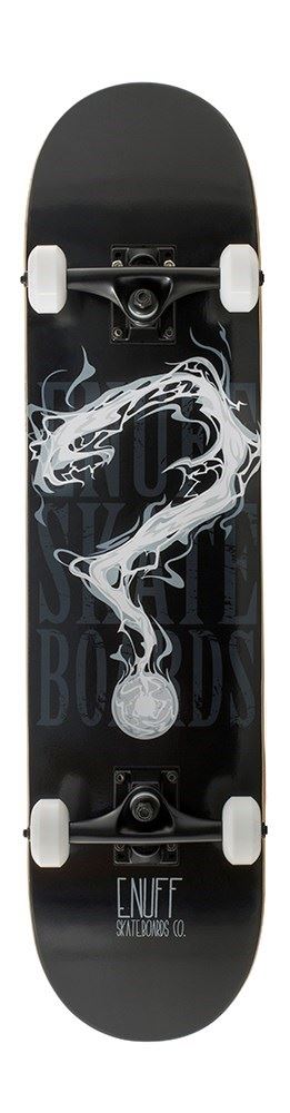 Enuff Pyro II Complete Skateboard - White - 7.75
