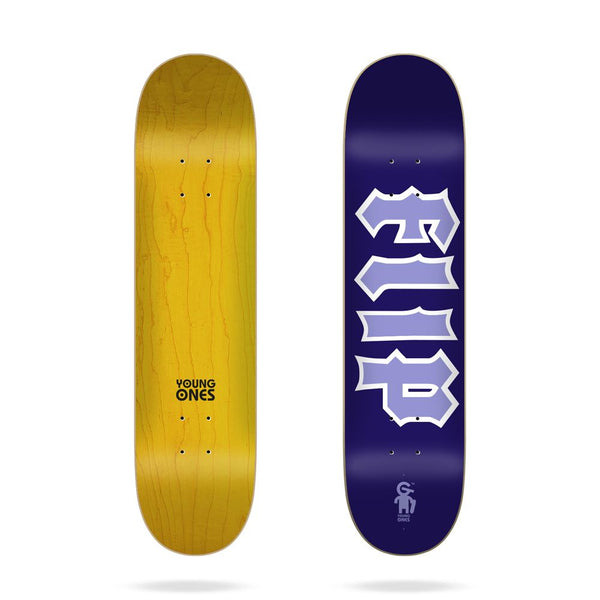 Flip Team Cancelled Youg One Purple Flip Skateboard Deck - 7.5