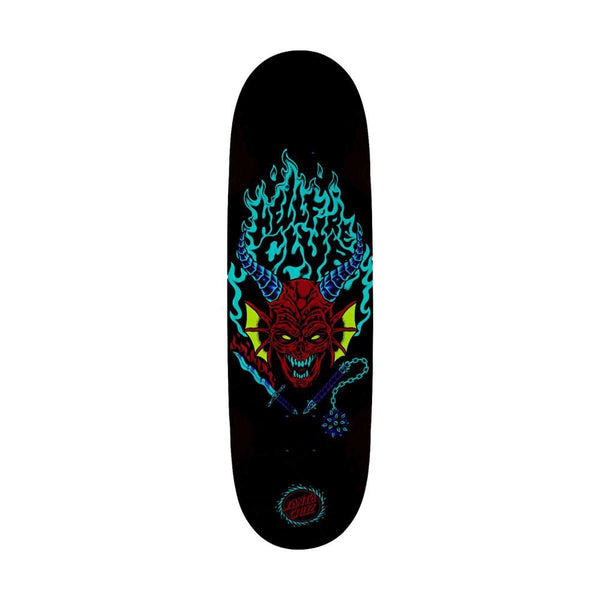 Santa Cruz ST Stranger Things Hellfire Flame Skateboard Deck - 9.0