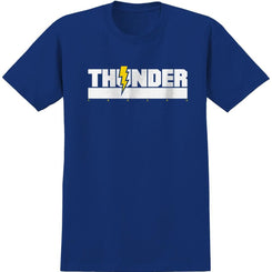 Thunder T-Shirt Varsity - Royal - Skatewarehouse.co.uk