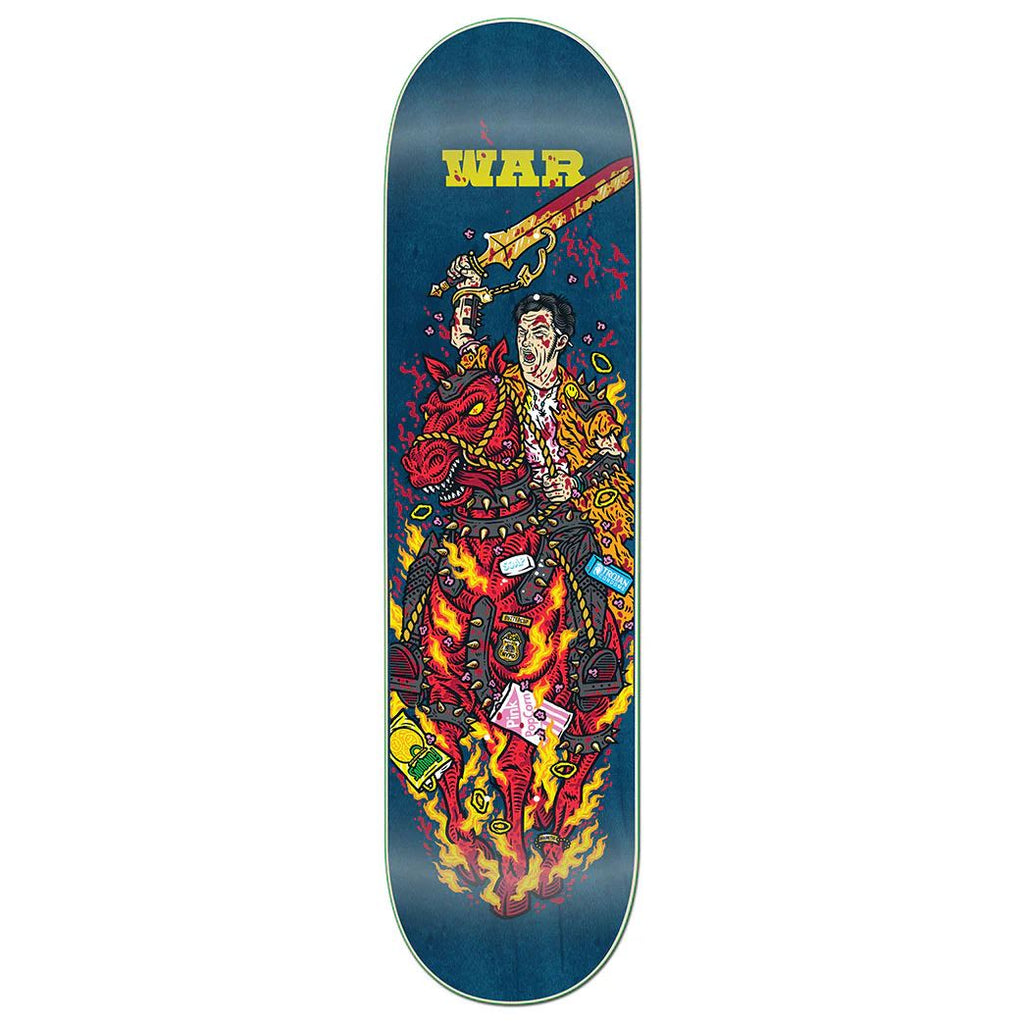 StrangeLove 'War' FAOTA x (WB: ) Artwork by Todd Bratrud Skateboard Deck - 8.625" - Skatewarehouse.co.uk