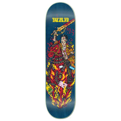 StrangeLove 'War' FAOTA x (WB: ) Artwork by Todd Bratrud Skateboard Deck - 8.625" - Skatewarehouse.co.uk