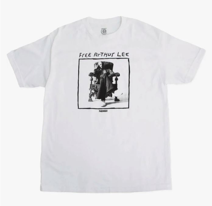 TOA Free Arthur Lee Tee White (Made In Mexico) - Skatewarehouse.co.uk