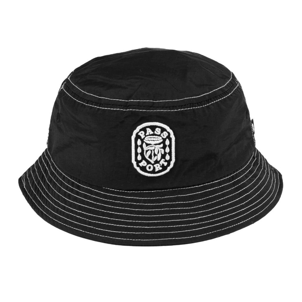 Pass~Port Foundation RPET Bucket Hat (Black) - L