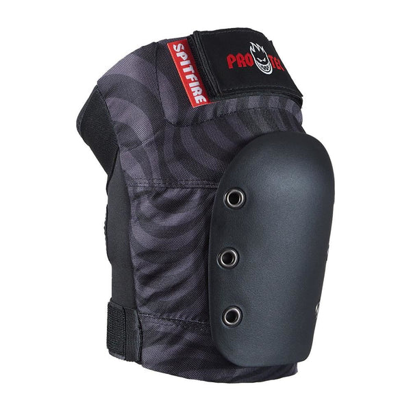 Pro-Tec Pads X Spitfire Street Adult 3PK Pad Set Open - Black