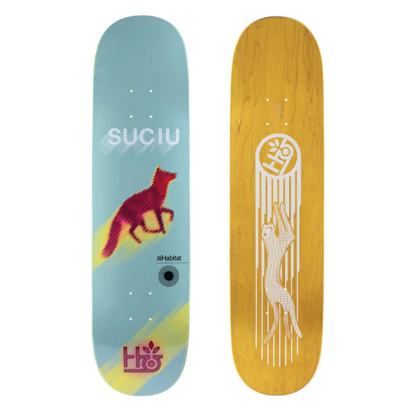 Habitat Mark Suciu Speed Test (Twin Tail) Skateboard Deck - 8.375