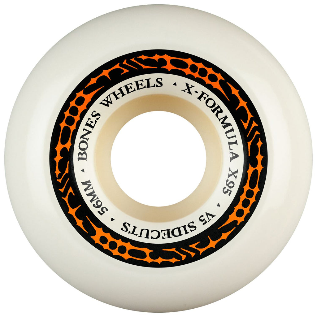 BONES Skateboard Wheels X-Formula • • 95A • V5 Sidecut (Spring '26) - Skatewarehouse.co.uk