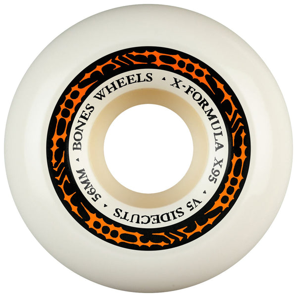 BONES Skateboard Wheels X-Formula • • 95A • V5 Sidecut (Spring '26) - Skatewarehouse.co.uk