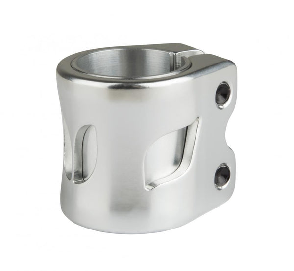 Blazer Scooter Pro Clamp Altus 2 Bolt OS W/Shim - Silver Anodised - Skatewarehouse.co.uk