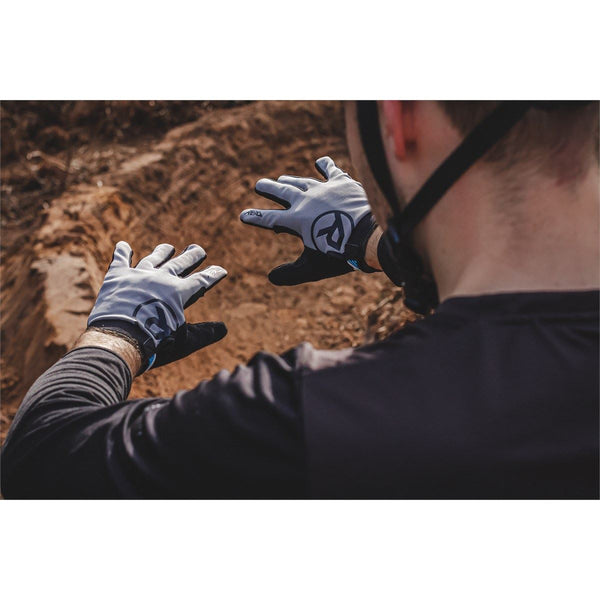 REKD Status BMX Scooter MTB Riding Gloves - Grey - Skatewarehouse.co.uk