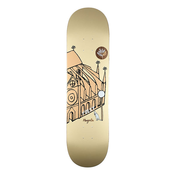 Magenta Casey Foley Buildings (Steep) Skateboard Deck - 8.25