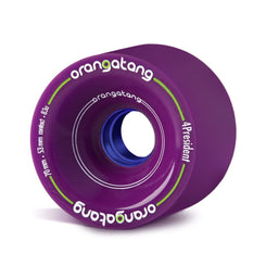 Orangatang "4President" inc Jehu V2 Bearings - Purple 83a (Set 4) Skateboard Wheels