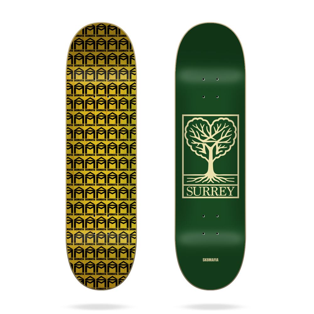 Roots Surrey x32" Sk8mafia Skateboard Deck - 8.25"