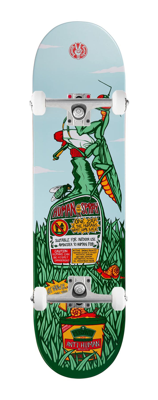 Drawing Boards Spraying Mantis x Venom Custom Complete Skateboard - 8.25