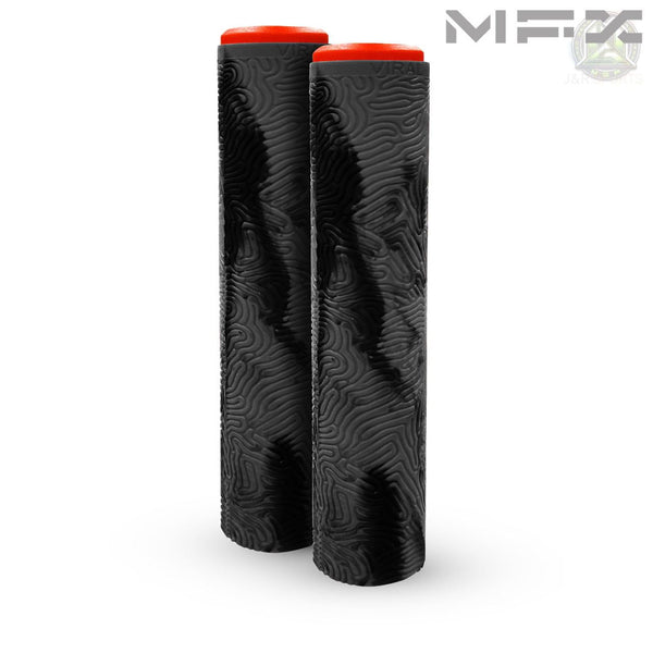 Madd Gear Mfx Viral 180Mm Grind Grips - Black / Grey - Skatewarehouse.co.uk
