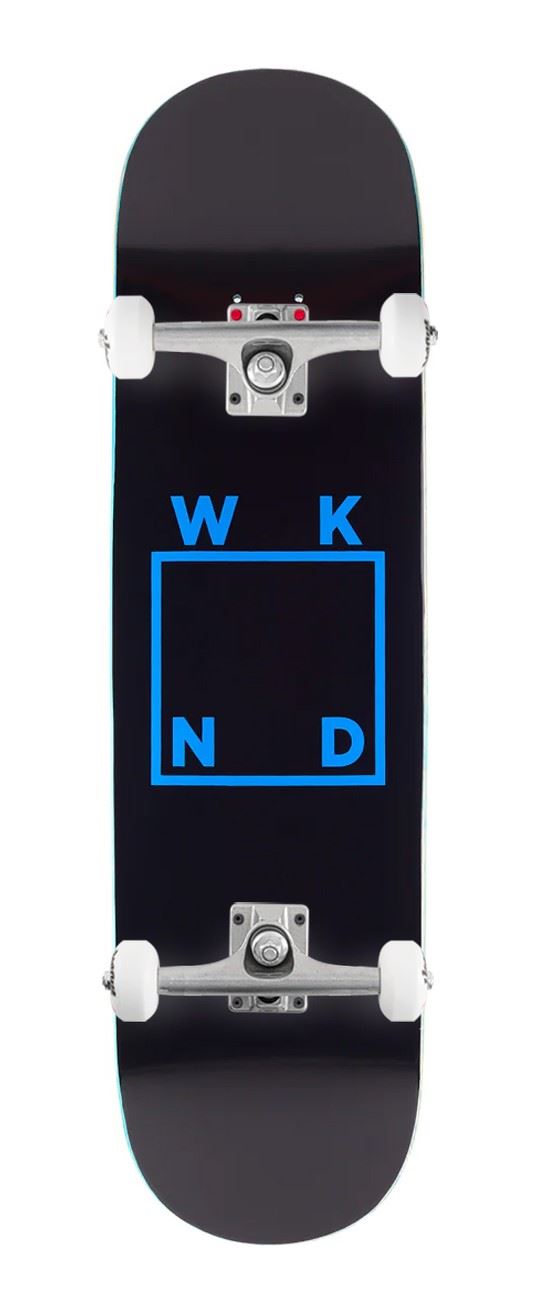 WKND Logo Board Black (SN) x Venom Custom Complete Skateboard - 8.375