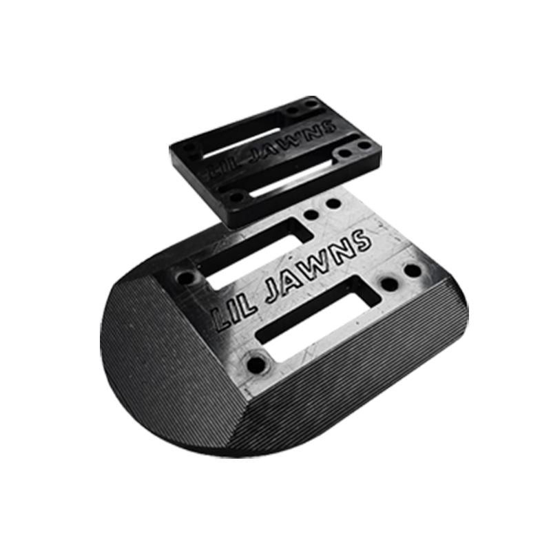 Lil Jawn Block Riser Set Black Skateboard Hardware