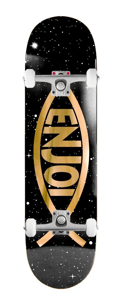 Enjoi Fish Logo R7 Multi x Venom Custom Complete Skateboard - 8.25