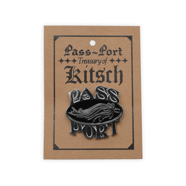 Pass~Port Sunspot Pin (Silver / Black) - One Size