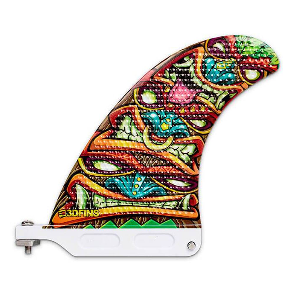 3D Fins - Thruster Surf / SUP - Tikitok (2+1)