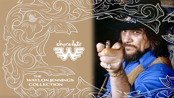 Chocolate Skateboard Waylon Jennings Erik Herrera Skateboard Deck - 8.375