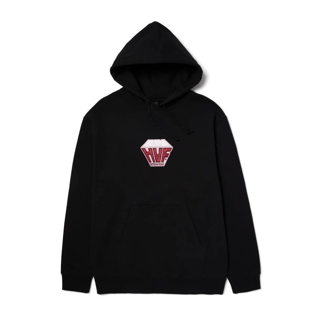 HUF Big Block P / O Hoodie (Black)