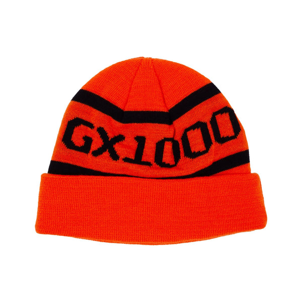 GX1000 OG Logo Beanie (Orange) - One Size