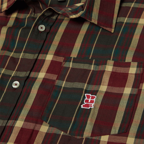 Megablast Plaid L / S Shirt (Deep Wine)