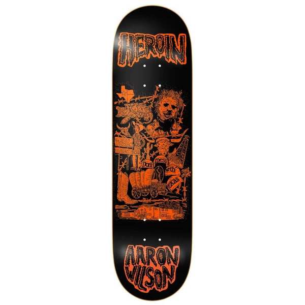 Heroin Aaron Wilson Allegory of Fear Skateboard Deck - 8.75