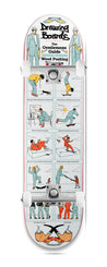 Drawing Boards Gentlemen's Guide x Venom Custom Complete Skateboard - 7.75"