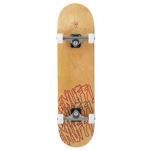 Enuff Three Tier Reloaded Natural Complete Skateboard Bundle - 8.0