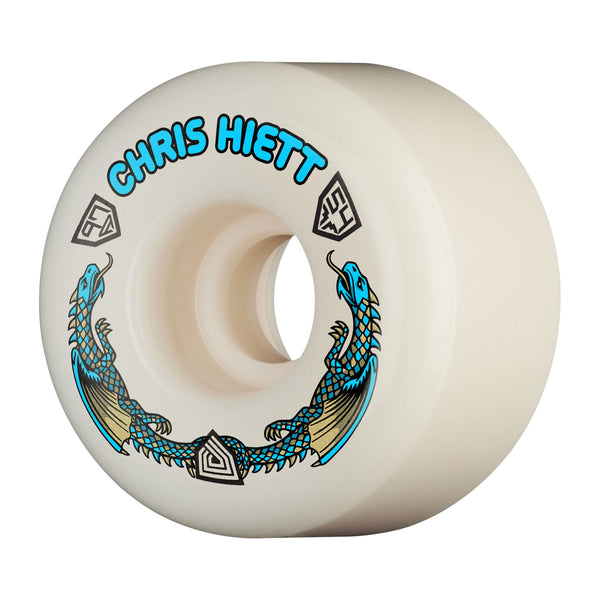Powell Peralta Chris Hiett's 97A Dragon Formula V7 (Symmetrical Shape) - 54mm x 34mm Skateboard Wheels