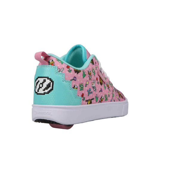 Heelys x Minecraft Pro 20 Prints MMC  - Pink / Aqua - Skatewarehouse.co.uk