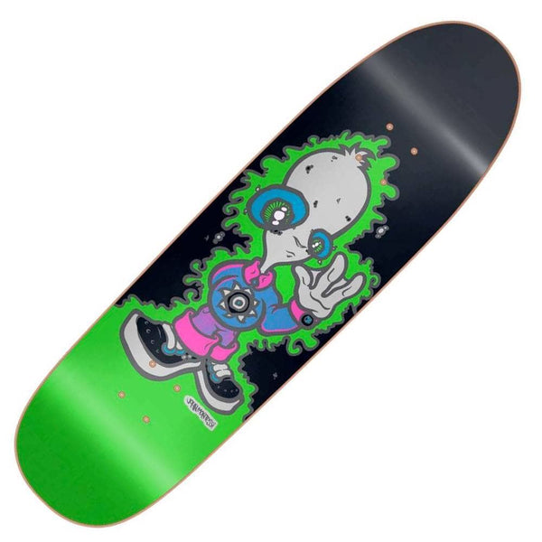 New Deal Montesi Alien SP Neon Skateboard Deck - 9.0