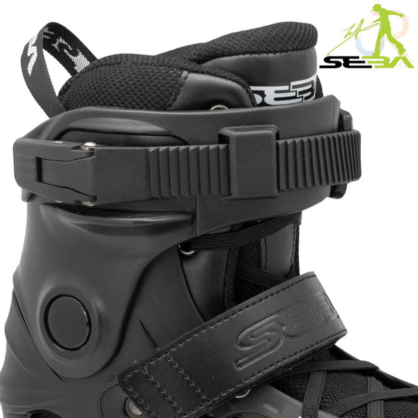 Seba E3 Junior Adjustable In-Line Skates - Black