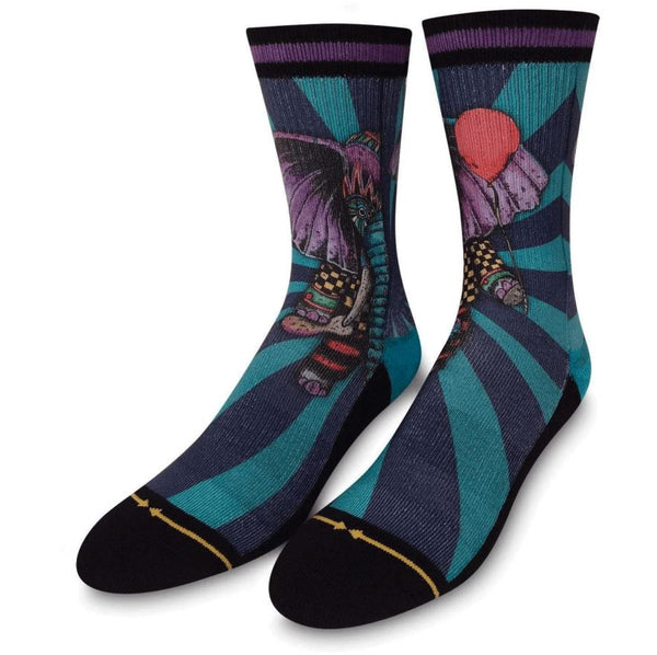 Merge4 Elephant Blue Bad Otis Classic Crew Socks - Skatewarehouse.co.uk