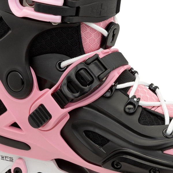 FR AXS Adjustable In-Line Skates - Black / Pink