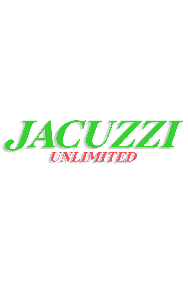 Jacuzzi Unlimited Flavor Vinyl Die-Cut 5 Pk Sticker Multi One Size