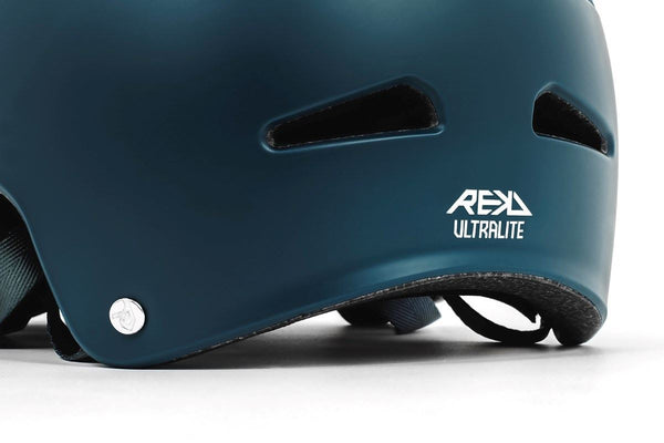 REKD Ultralite In-Mold Helmet - Blue - Skatewarehouse.co.uk