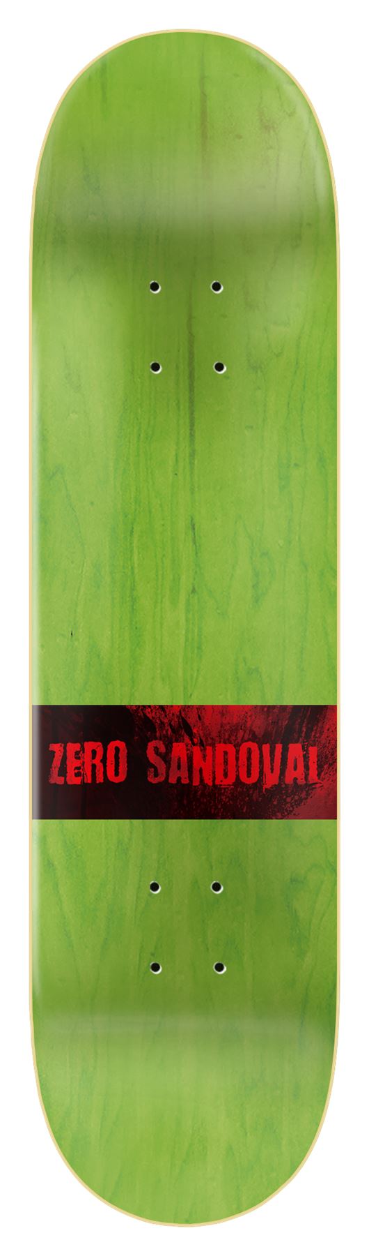 Zero Skateboard Terminator Tommy Sandoval Skateboard Deck - 8.375