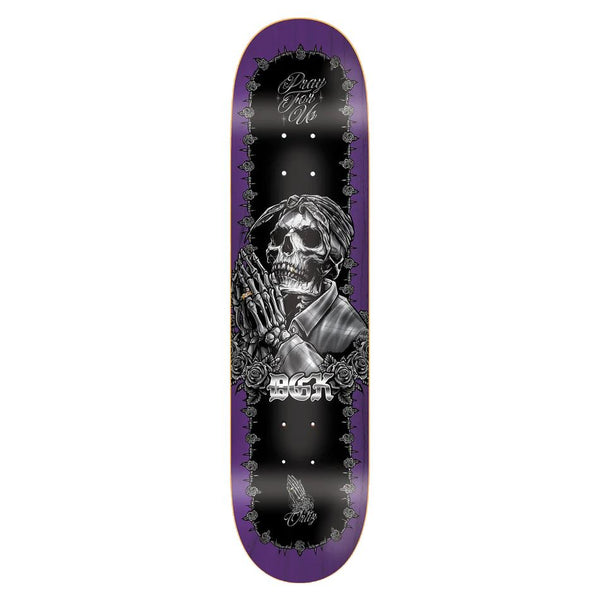 DGK Ortiz 'Devoted' (Twin Tail) Skateboard Deck - 8.25
