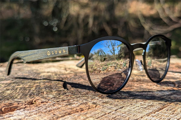 Luma St Ives Sunglasses - Black/Silver - Skatewarehouse.co.uk